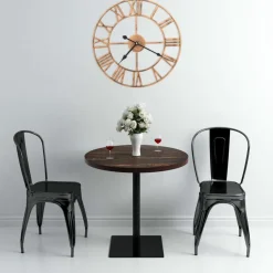 Seinäkello metalli 40 cm kultainen - FinePRICE Hot