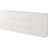 Seinälle kiinnitettävä lipasto A RENE 2DD3S, leveys 200cm, beige - Nomla New