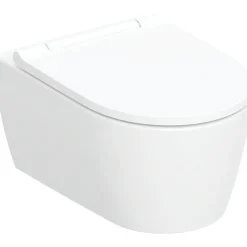 Seinä-WC-istuin ONE Turboflush, valkoinen Design-kansi - Geberit Hot
