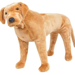 Seisova pehmolelu Labradorinnoutaja XXL vaaleanruskea - FinePRICE Clearance