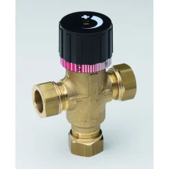 Oras Sekoitusventtiili 421015 DN15/Cu18 37-65°C