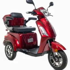 Kontio Motors Senioriskootteri Kontio SilverFox 2.0 metallinpunainen New