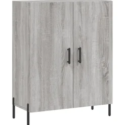 FinePRICE Senkki harmaa Sonoma 69,5x34x90 cm tekninen puu (27738) Online