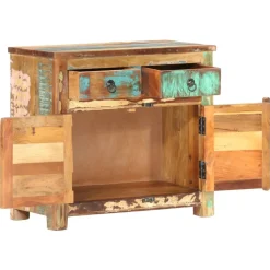 FinePRICE Senkki 70x35x65 cm täysi kierrätetty puu (87490) Discount
