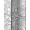 Sermi White dahlia 135x172cm - Artgeist Outlet