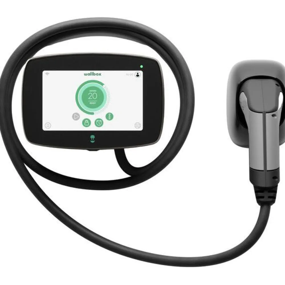 Sähköauton latausasema Commander 2, Type2, 3x32A, 5m kaapeli, RFID; PIN, 4G - Wallbox Discount