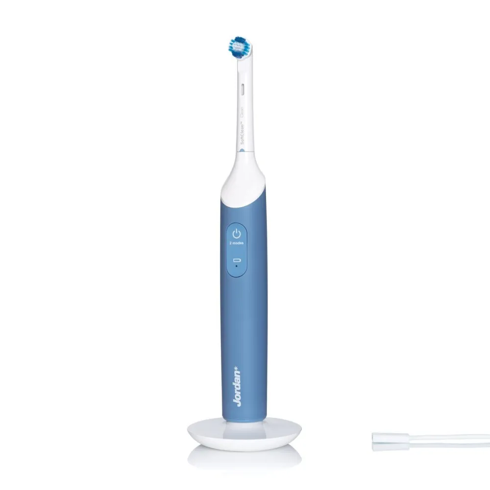 Jordan Sähköhammasharja powered by Wilfa Clean Smile Plus sininen Discount