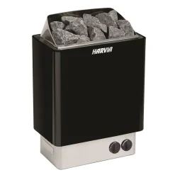 Sähkökiuas Sähkäri KIP60 6 kW 5-8 m³ kiinteä ohjaus musta - Harvia Discount