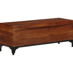 FinePRICE Säilytysarkku 110x35x41 cm akaasiapuu Best