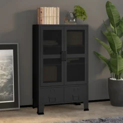 Säilytysarkku 70x40x115cm, metalli, eri värejä - FinePRICE Discount