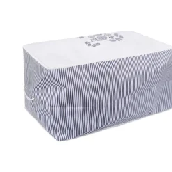 Säilytyslaatikko kodintekstiileille Maxi, 64x41x35cm, sininen - Linento Discount