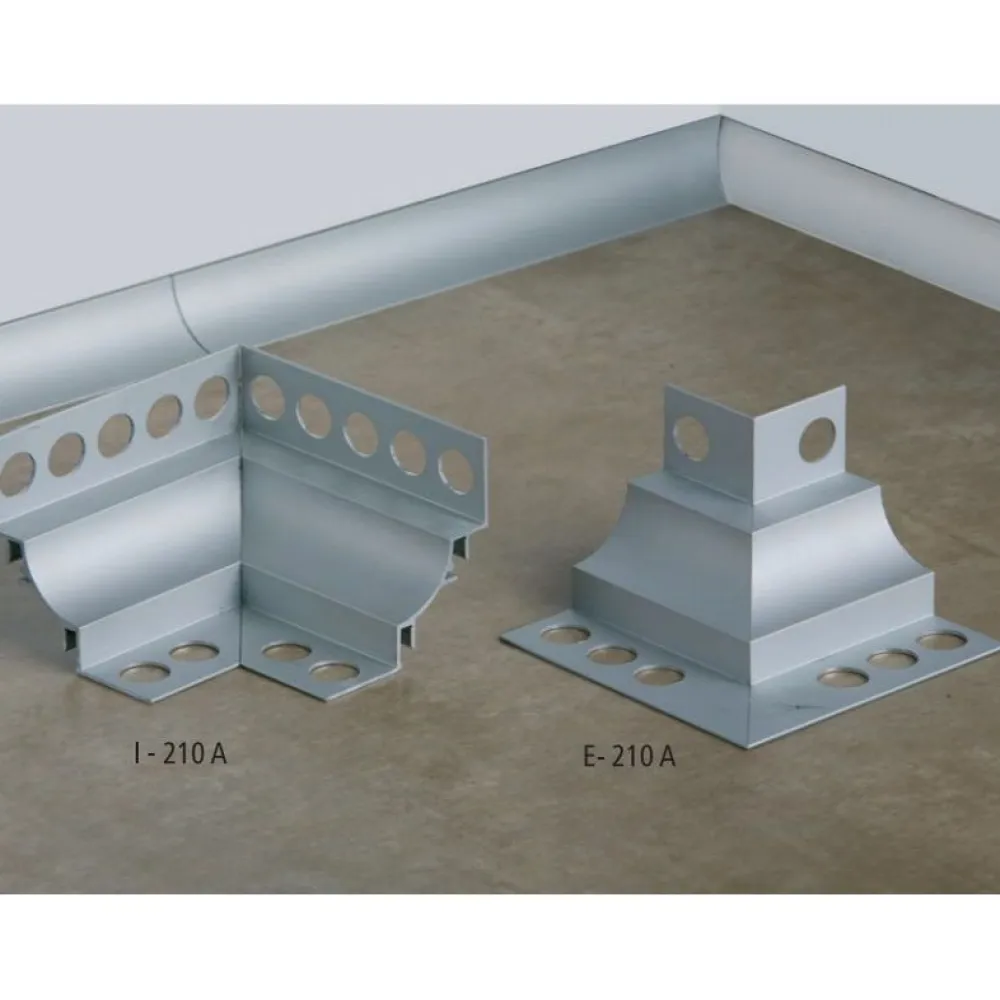 Euroshrink Sisäkulmalistan sisäkulmapala kolmisuuntainen alumiini i3w-210a, 10mm, eri värejä Hot