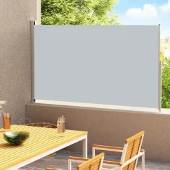 Sisäänvedettävä terassin sivumarkiisi 200x300 cm antrasiitti - FinePRICE Best