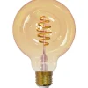 Airam Sisustuslamppu SmartHome GLOBE 95, 4.9W, E27, 350lm, 1800-3000K, amber Best