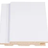Maler Sisustuspaneeli STS-3 PN 13x95x2100mm Sj mänty ympäripontattu maalattu lumi New