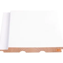 Maler Sisustuspaneeli STS-3 PN 14x145x2100mm Sj mänty ympäripontattu maalattu valkoinen Clearance