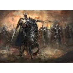 Sisustustarra Black rider eri kokoja - Artgeist Outlet