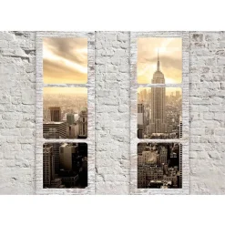 Sisustustarra New York: view from the window eri kokoja - Artgeist Sale