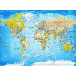 Sisustustarra World Classic Map  eri kokoja - Artgeist New
