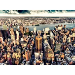 Sisustustarra Bird's Eye View of New York eri kokoja - Artgeist New