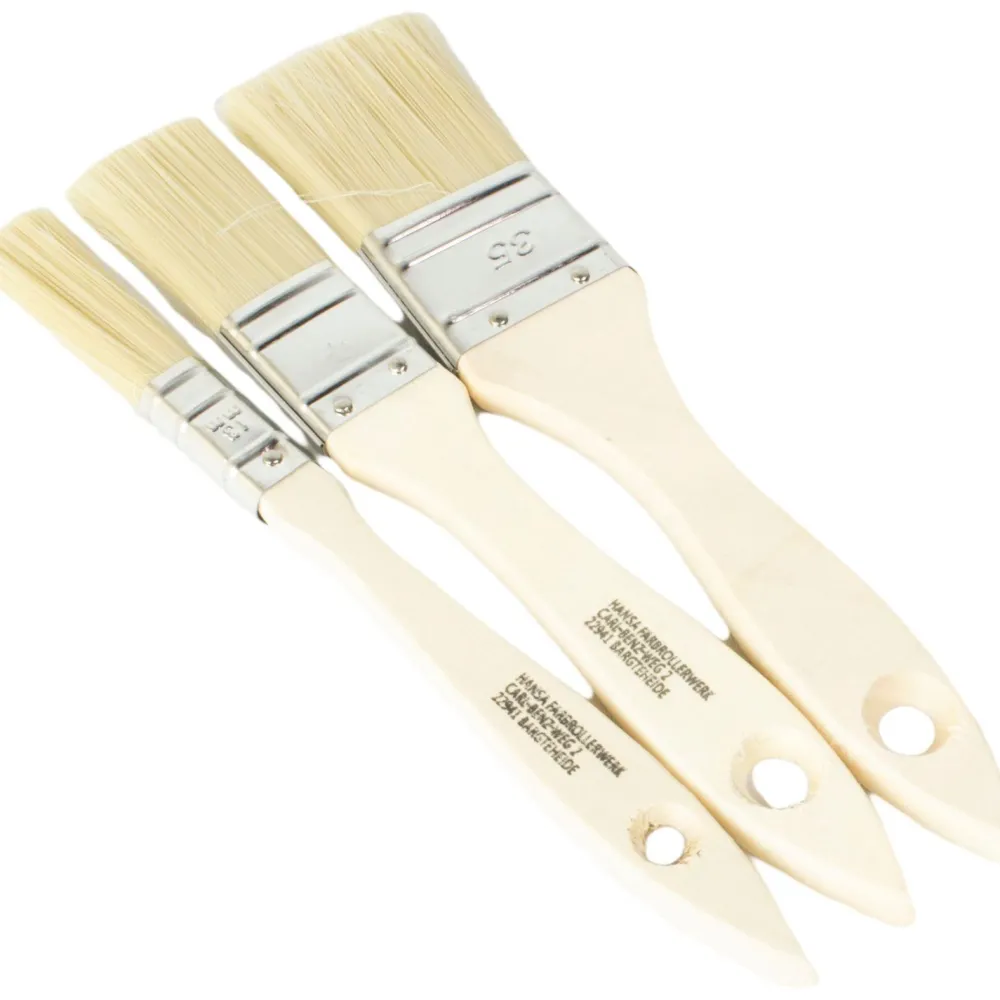 Sivellinsarja 190 mm 3 osaa keinoharjas - Schwan New