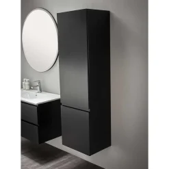 Bathlife Sivukaappi Eufori 450x1500x350mm musta Best