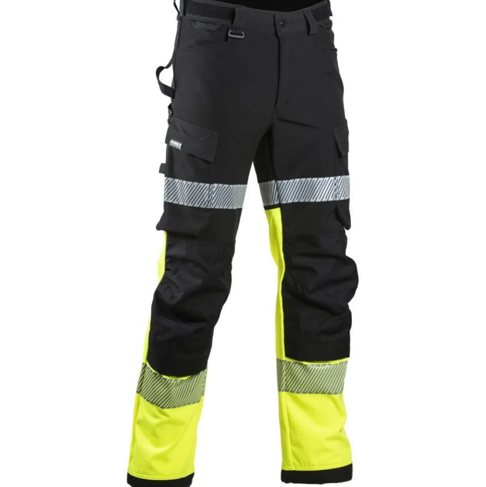 Softshell-housut Turva 6142, keltainen - Dimex Best