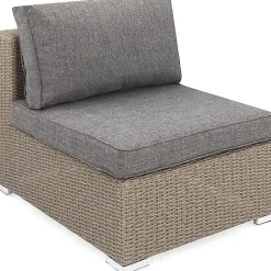 Comfort Garden Sohvan keskimoduuli Marcus ruskea/harmaa New