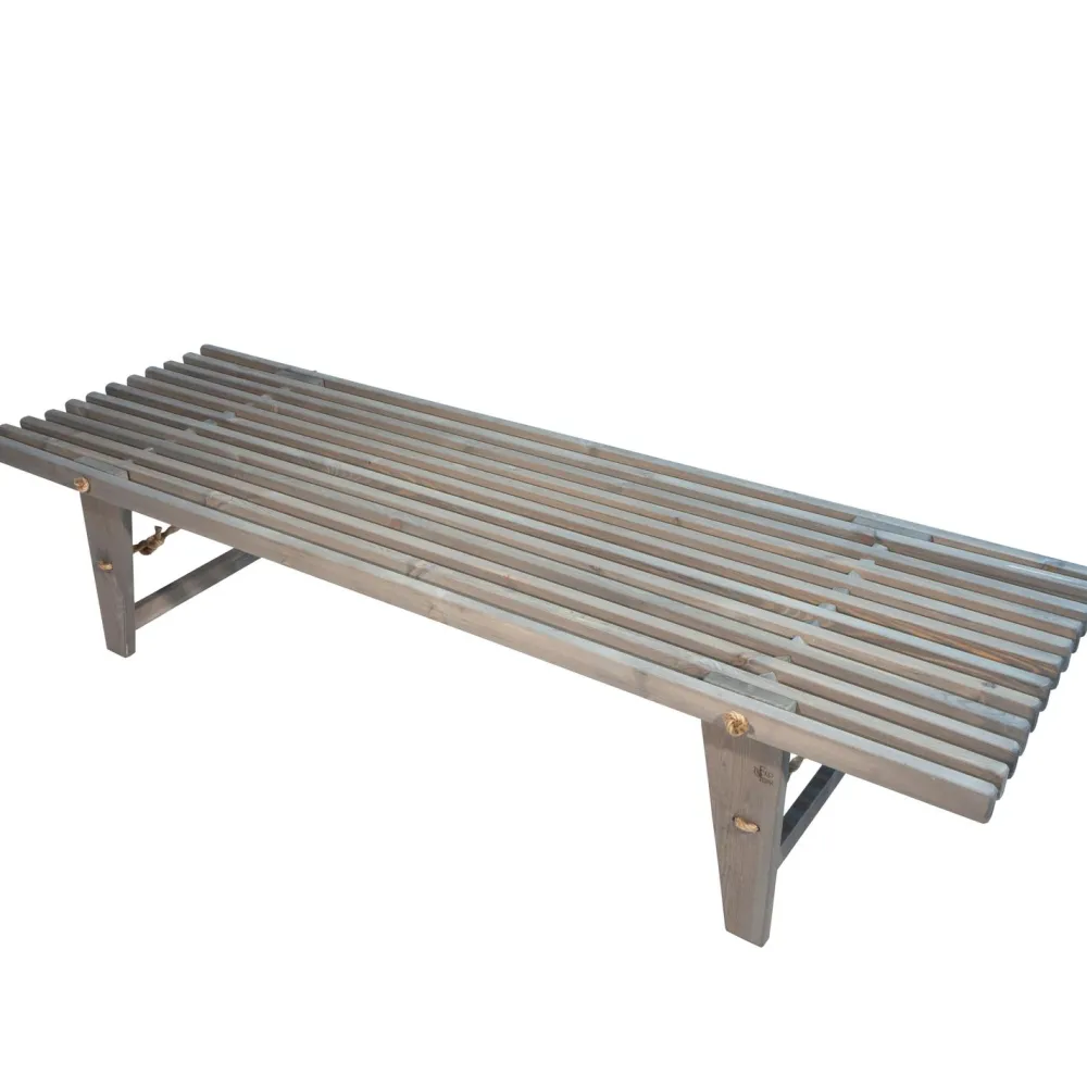 Sohvapenkki Daybed 190 cm mänty harmaa - EcoFurn New
