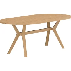 Venture Home Soikea ruokapöytä Kenya, 200x100cm, luonnollinen tiikki Best