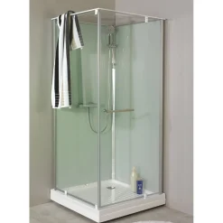 Noro Suihkukaappi Ocean 80C 800x800 mm valkoinen lasi Best
