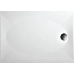 Interia Suihkukulman allas S0020-SET kivimassa 120x90cm valkoinen Outlet