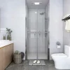 FinePRICE Suihkuovi kirkas ESG 101x190 cm Outlet