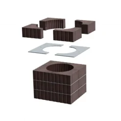Romotop Takkasydämen lämpömakasiini Heat Top Set 5 KV 04 Outlet