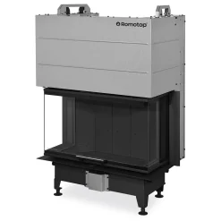 Takkasydän Heat C 3G L 80.52.31.26, 9,9 kW, musta - Romotop Clearance