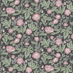 Tapetti Belle 5342-2, non-woven, maalaisromanttinen, tumma/punainen - Decor Maison Outlet