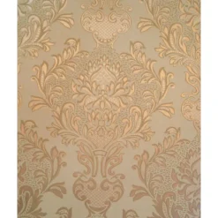 Sandudd Tapetti Isoäidin aikaan 4843-4, non-woven, ornamentti, ruskea/kulta Sale