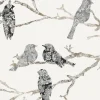 Tapetti Belle 5336-1, valkoinen/musta, non-woven - Decor Maison Sale
