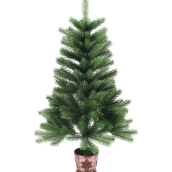 Tekojoulukuusi korilla 65 cm vihreä - FinePRICE Clearance