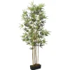 Tekokasvi bambupuu 120cm, 552 lehteä, vihreä - FinePRICE