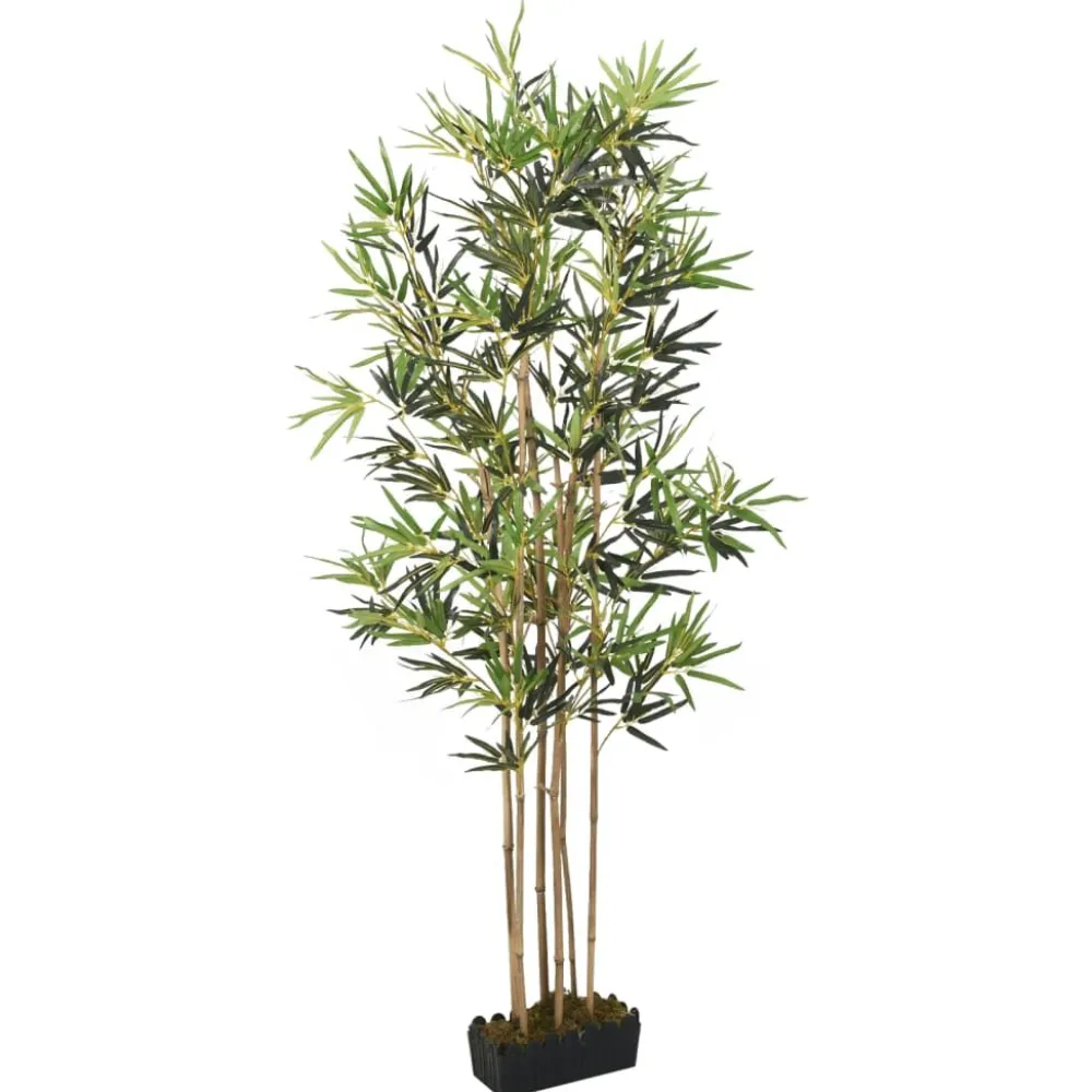Tekokasvi bambupuu 120cm, 552 lehteä, vihreä - FinePRICE