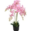 FinePRICE Tekokukka ruukulla orkidea 75 cm vaaleanpunainen Hot