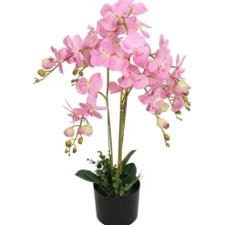FinePRICE Tekokukka ruukulla orkidea 75 cm vaaleanpunainen Hot