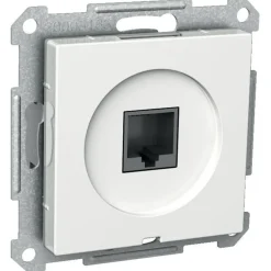 Schneider Electric Telerasia 1xRJ45 valkoinen Exxact Best