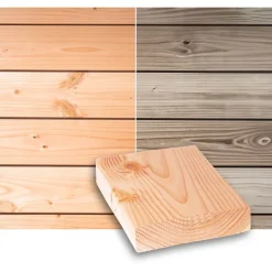 Terassi Arctic Outdoor SHP, 28x120mm, douglaskuusi, puuvalmis - Lauta Sale