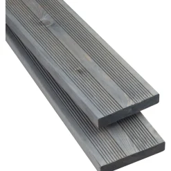 Terassilauta 28x145x2395mm, öljytty kestopuu, AB, harmaa - Tammiston puu Hot