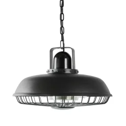 Terassilämmitin ripustettava 600/1200/1800W kaukosäädin musta - Hortus Outlet