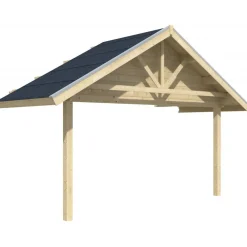Terassin katos Bern kesämökeille 12,1 m² - Skan Holz