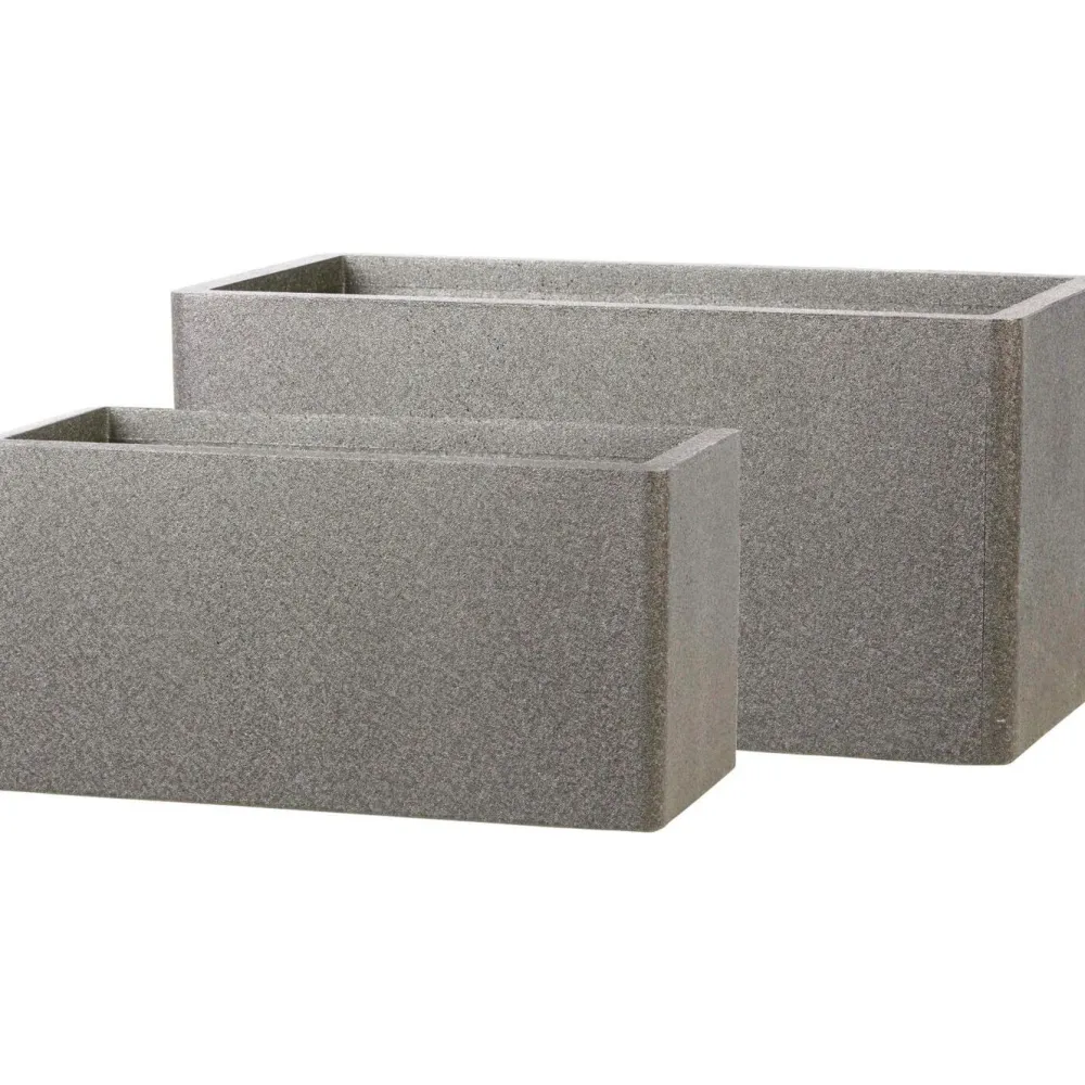 Termoruukku Rectangle 2 ruukun setti eri värejä - iQbana Best