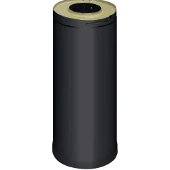 Harvia Teräspiipun/hormin jatke 500 mm musta New